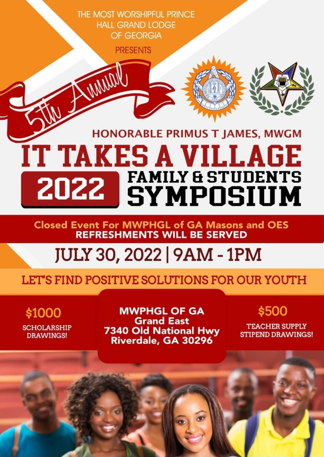 6th ANNUAL IT TAKES A VILLAGE FAMILY & STUDENTS SYMPOSIUM